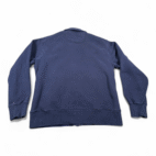Vintage Eddie Bauer Jacket Adult LARGE Blue Sweatshirt Sherpa Lined Zip Up Y2K