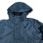 Vintage Gap Anorak Jacket Adult MEDIUM Blue Pullover Hoodie Utility Outdoor 90s