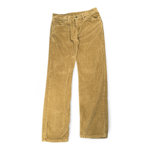 Levis Pants Mens 30x30 Brown Corduroy Skater Straight Fit 28x30 Tag