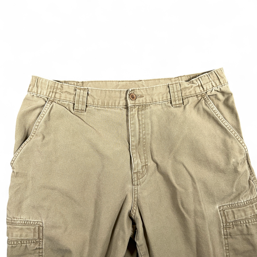 Vintage LL Bean Cargo Pants Mens 33x30 Brown Cotton Outdoor Gorpcore Twill Y2K-3 Vintage LL Bean Cargo Pants Mens 33x30 Brown Cotton Outdoor Gorpcore Twill Y2K