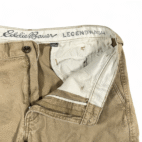 Eddie Bauer Pants Mens 36x28 Brown Khaki Tan Classic Fit Cotton Legend Wash