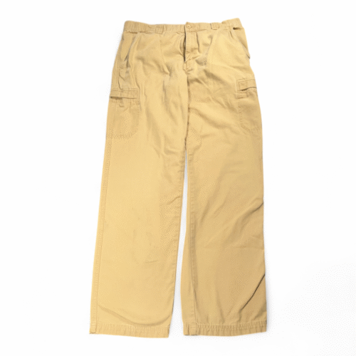 Vintage LL Bean Cargo Pants Mens 34x29 Brown Cotton Outdoor Gorpcore Twill Y2K