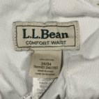 Vintage LL Bean Cargo Pants Mens 34x29 Brown Cotton Outdoor Gorpcore Twill Y2K