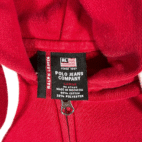 Vintage Polo Jeans Company Sweater Adult LARGE Red Ralph Lauren Hoodie 67 90s