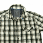 Mountain Hardwear Shirt Adult MEDIUM Brown Gray Plaid Outdoor Hiking