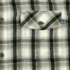 Mountain Hardwear Shirt Adult MEDIUM Brown Gray Plaid Outdoor Hiking
