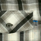 Mountain Hardwear Shirt Adult MEDIUM Brown Gray Plaid Outdoor Hiking