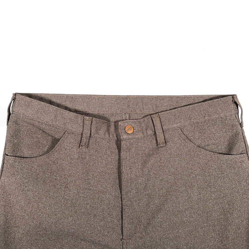 Vintage Wrangler Pants Mens 36x31 Brown Wrancher Dress Jeans Cowboy USA Made 70s-3 Vintage Wrangler Pants Mens 36x31 Brown Wrancher Dress Jeans Cowboy USA Made 70s