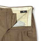 Vintage Hart Schaffner Marx Dress Pants Mens 35x29 Brown Wool USA Union 80s