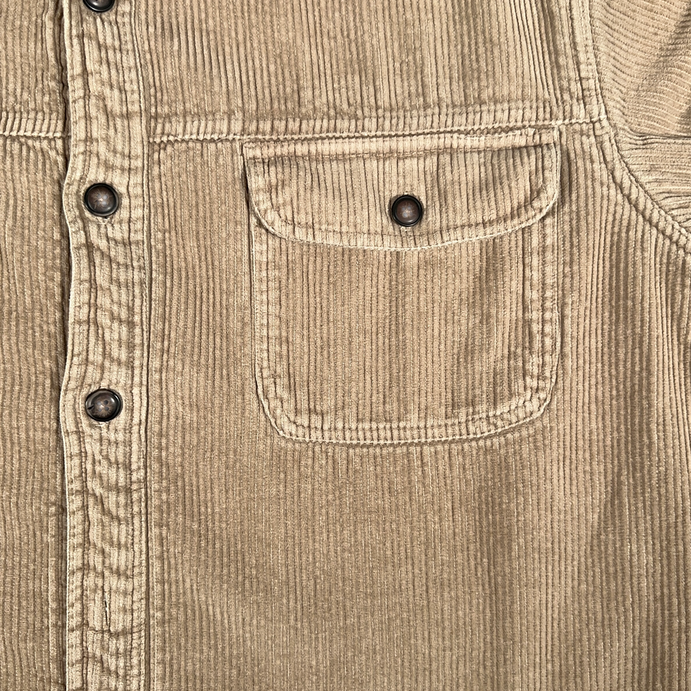 Vintage Boston Traders Shirt Adult EXTRA LARGE Brown Corduroy Barn Workshirt 90s-5 Vintage Boston Traders Shirt Adult EXTRA LARGE Brown Corduroy Barn Workshirt 90s