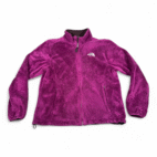North Face Jacket Womens EXTRA LARGE Purple Fleece Deep Pile Sherpa Outdoor