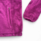 North Face Jacket Womens EXTRA LARGE Purple Fleece Deep Pile Sherpa Outdoor