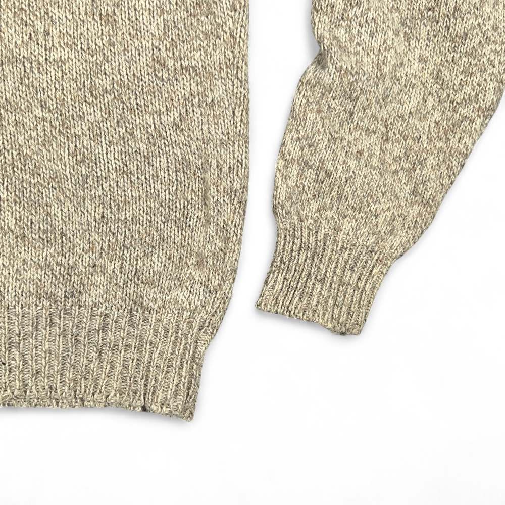Vintage Appalachian Trail Sweater Adult LARGE Brown Oatmeal Wool Shawl USA 90s-7 Vintage Appalachian Trail Sweater Adult LARGE Brown Oatmeal Wool Shawl USA 90s