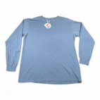 Comfort Colors Shirt Adult LARGE Blue Ring Spun Garment Dyed Deadstock