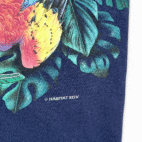 Vintage St Louis Zoo Shirt Adult LARGE Blue 90s Rainforest Habitat Animals 90s