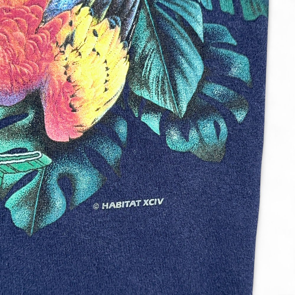 Vintage St Louis Zoo Shirt Adult LARGE Blue 90s Rainforest Habitat Animals 90s-4 Vintage St Louis Zoo Shirt Adult LARGE Blue 90s Rainforest Habitat Animals 90s