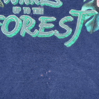Vintage St Louis Zoo Shirt Adult LARGE Blue 90s Rainforest Habitat Animals 90s