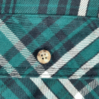 Vintage Carhartt Shirt Adult LARGE Green Plaid Heavyweight Flannel USA Made Y2K
