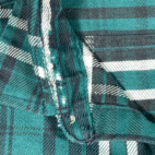 Vintage Carhartt Shirt Adult LARGE Green Plaid Heavyweight Flannel USA Made Y2K