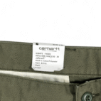 Carhartt Pants Mens 38x31 Green Relaxed Fit Chino Twill Calder Workwear Military