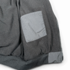 Vintage Delta Airlines Vest Adult LARGE Black Blue Cintas Crew Employee USA 90s