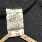 Vintage Delta Airlines Vest Adult LARGE Black Blue Cintas Crew Employee USA 90s