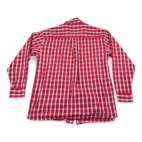 Wrangler George Strait Shirt Adult EXTRA LARGE Red Checkered Western Cowboy Cut