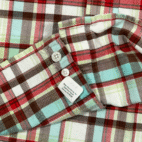 Cinch Shirt Adult EXTRA LARGE Brown Plaid Western Cowboy Rodeo Workwear Outdoor