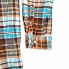 Cinch Shirt Adult EXTRA LARGE Blue Plaid Western Cowboy Rodeo Workwear Outdoor