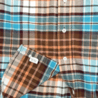 Cinch Shirt Adult EXTRA LARGE Blue Plaid Western Cowboy Rodeo Workwear Outdoor