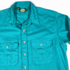 Vintage Cabelas Shirt Adult EXTRA LARGE Blue Workwear USA Made Outdoor 90s