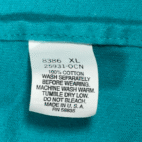Vintage Cabelas Shirt Adult EXTRA LARGE Blue Workwear USA Made Outdoor 90s