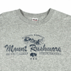 Vintage Mount Rushmore Shirt Adult LARGE Gray National Memorial Presidents 90s