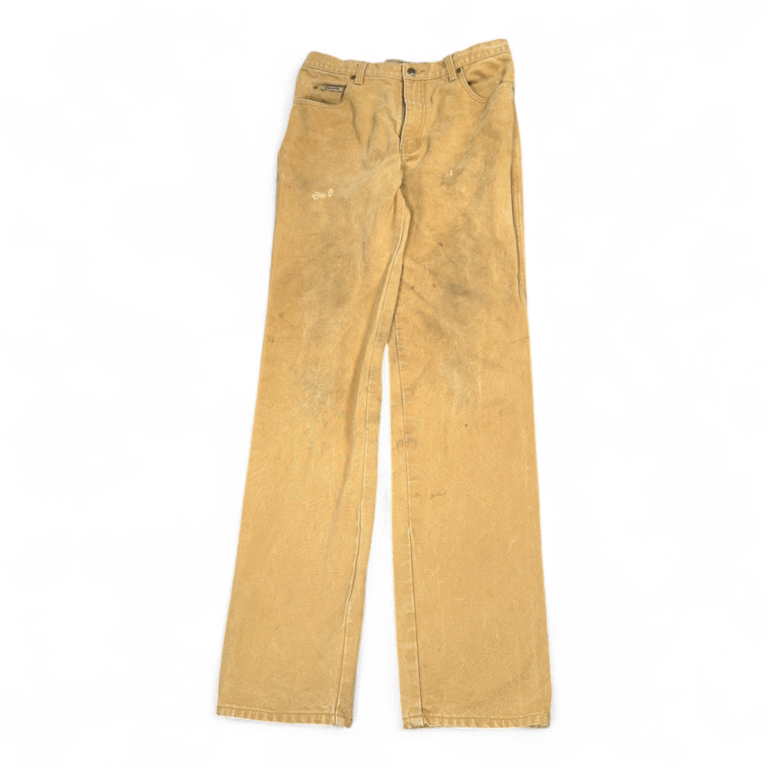 Vintage Schaefer Outfitter Pants Mens 33x36 Brown Ranch Hand Canvas Workwear 90s