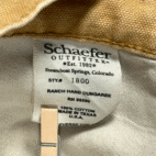 Vintage Schaefer Outfitter Pants Mens 33x36 Brown Ranch Hand Canvas Workwear 90s