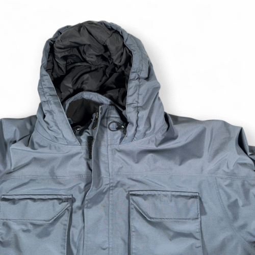 Duluth Trading Jacket Adult 3XL Gray Parka Coat Whaleback Waterproof Workwear
