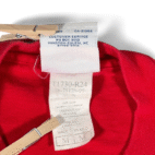 Vintage Boston University Shirt Adult MEDIUM Red Champion Spell Out NCAA 90s Y2K