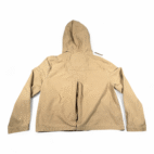 Levis Jacket Womens EXTRA LARGE Brown Hooded Utility Military Field Cotton Khaki