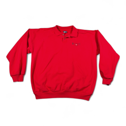 Vintage Mackinac Island Sweater Adult 2XL XXL Red Sweatshirt Polo Wek World  90s