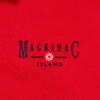 Vintage Mackinac Island Sweater Adult 2XL XXL Red Sweatshirt Polo Wek World  90s