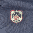 Eddie Bauer Polo Shirt Adult LARGE TALL Blue Rugby Sport Shop Big Logo Preppy