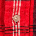 Vintage Van Heusen Shirt Adult EXTRA LARGE Red Plaid Flannel 417 Lumberjack 90s