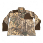 Game Winner Sweater Adult EXTRA LARGE Brown Realtree Camo Fleece Pullover Hunt