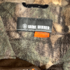 Game Winner Sweater Adult EXTRA LARGE Brown Realtree Camo Fleece Pullover Hunt