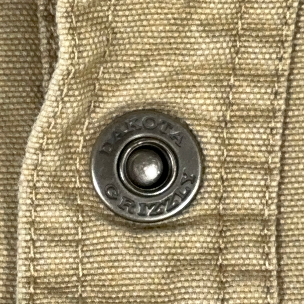 Dakota Grizzly Shirt Adult EXTRA LARGE Brown Lined Shacket Canvas Workwear Barn-5 Dakota Grizzly Shirt Adult EXTRA LARGE Brown Lined Shacket Canvas Workwear Barn