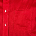 Vintage JC Penney Towncraft Shirt Adult MEDIUM Red Disco Collar Penn Prest 70s