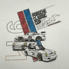 Vintage Porsche Shirt Adult EXTRA LARGE White Classic Cup Racing Cars Kinetic Y2K