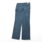 Duluth Trading Jeans Mens 34x33 Blue 40 Grit Dark Wash Carpenter Workwear