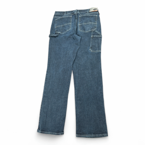 Duluth Trading Jeans Mens 34x32 Blue 40 Grit Dark Wash Carpenter Workwear