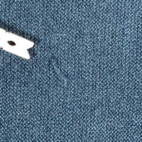 Vintage Izod Lacoste Sweater Adult MEDIUM Blue Cardigan Orlon Acrylic USA 70s